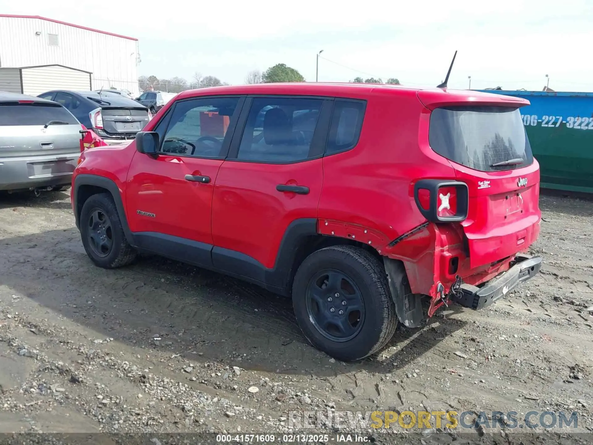 3 Фотография поврежденного автомобиля ZACNJAAB8KPK37967 JEEP RENEGADE 2019