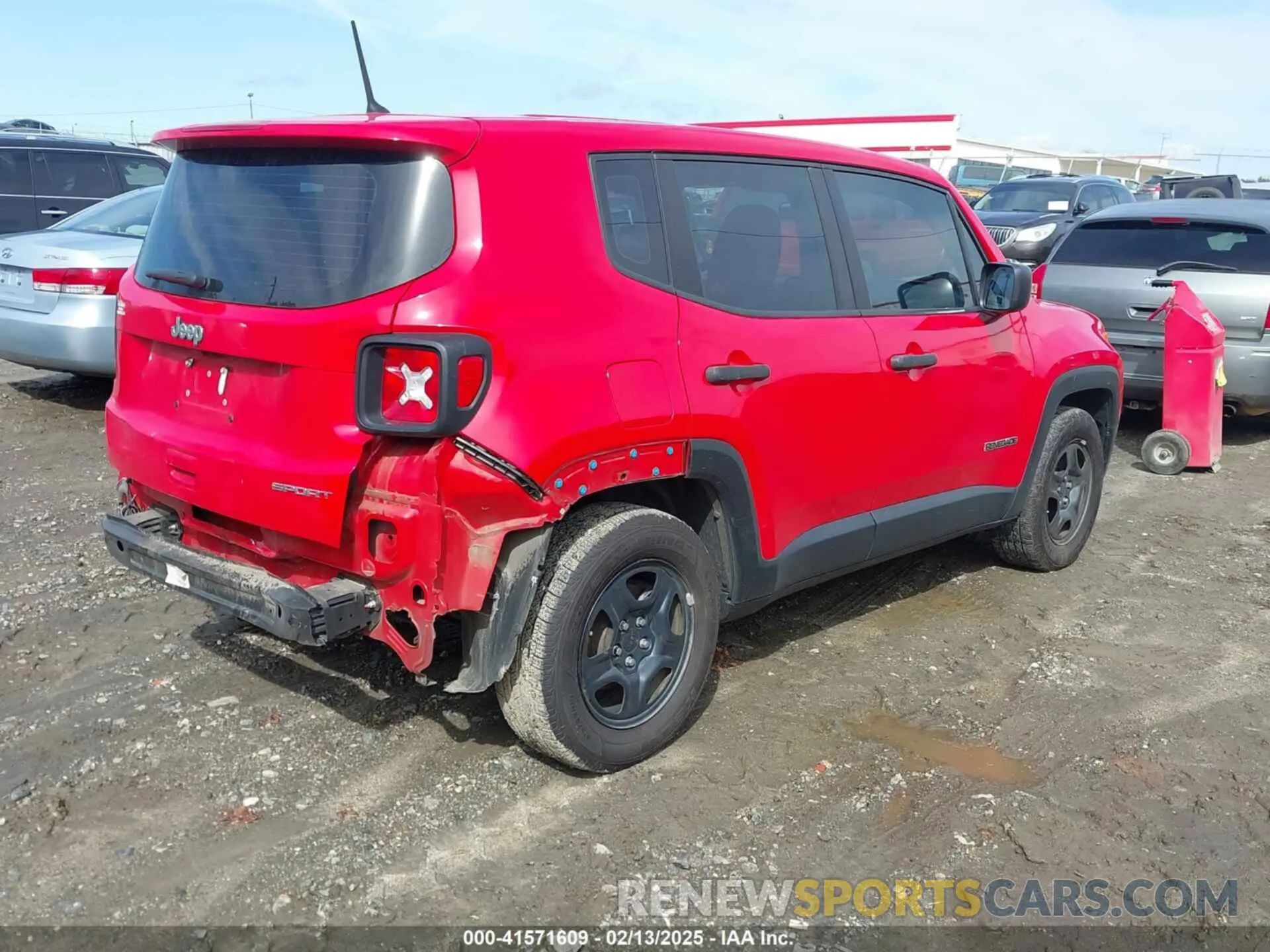 4 Фотография поврежденного автомобиля ZACNJAAB8KPK37967 JEEP RENEGADE 2019