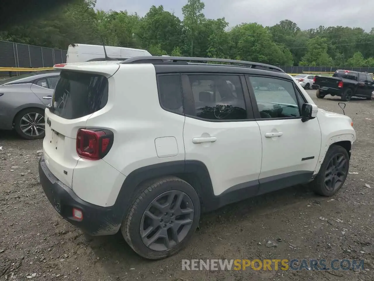3 Photograph of a damaged car ZACNJAB13KPK50521 JEEP RENEGADE 2019