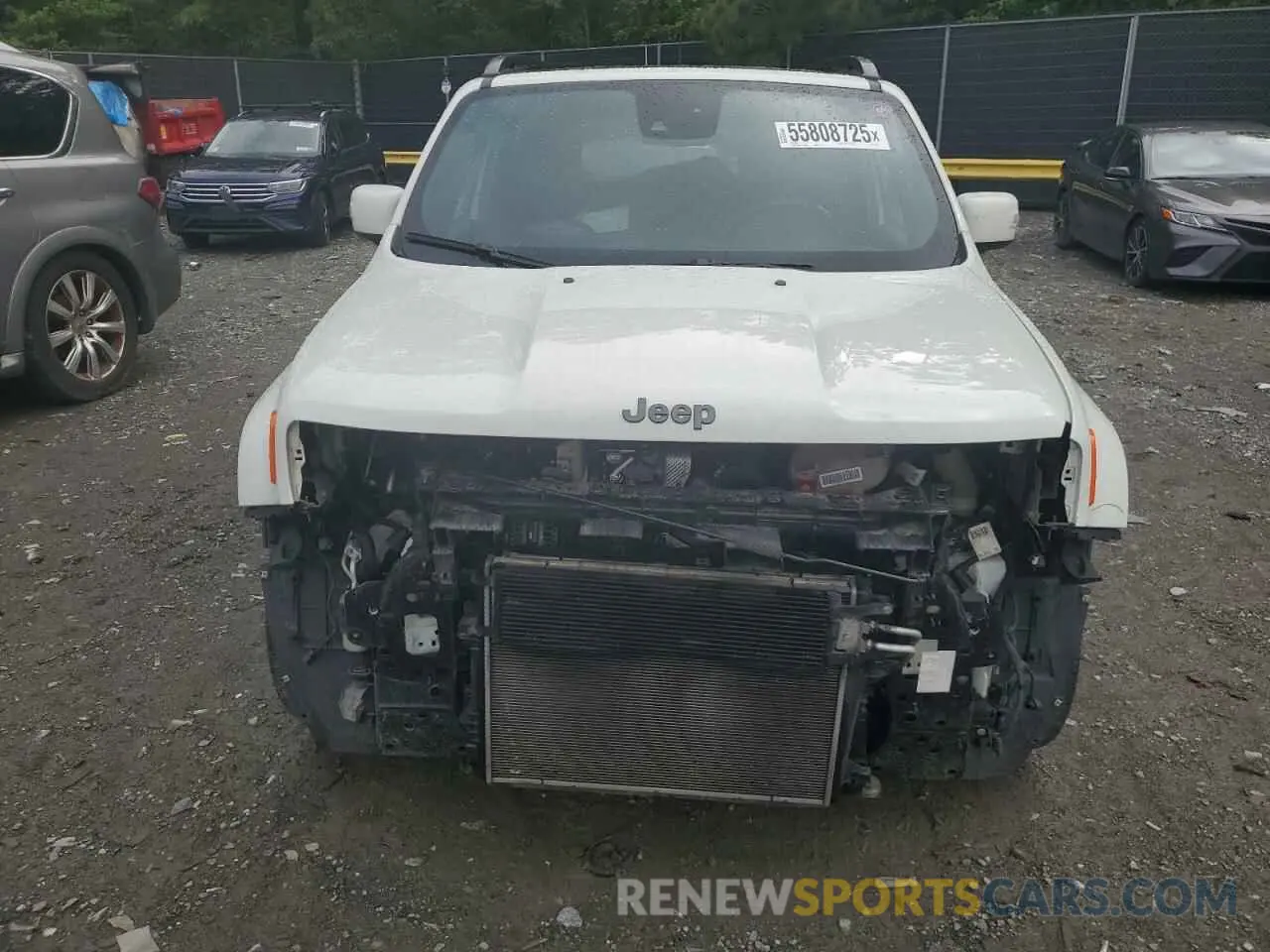 5 Photograph of a damaged car ZACNJAB13KPK50521 JEEP RENEGADE 2019