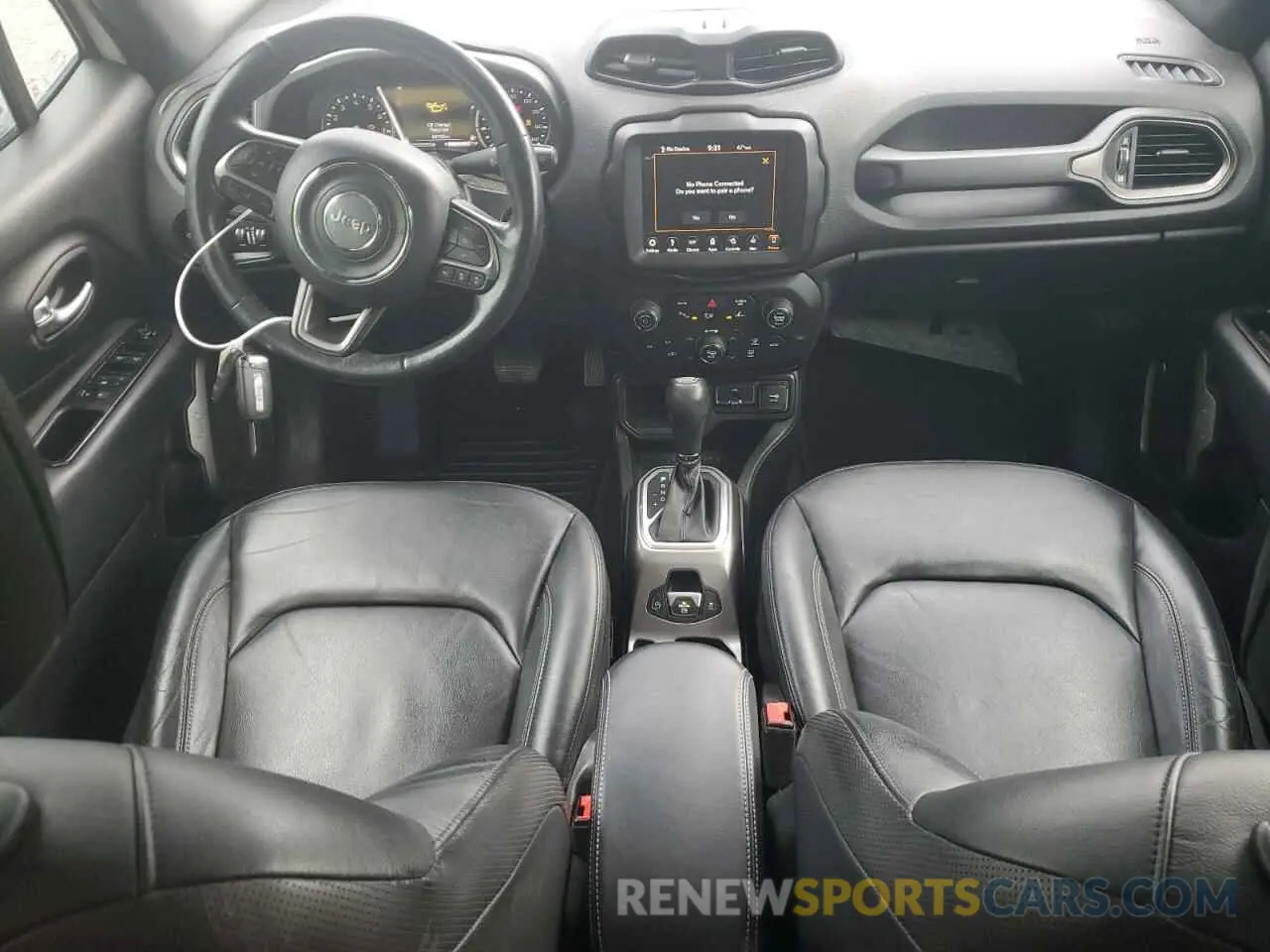 8 Photograph of a damaged car ZACNJAB13KPK50521 JEEP RENEGADE 2019