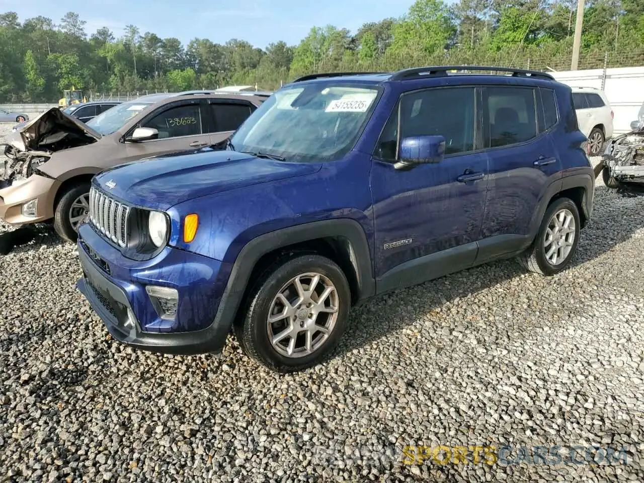 1 Photograph of a damaged car ZACNJABB0KPK85011 JEEP RENEGADE 2019