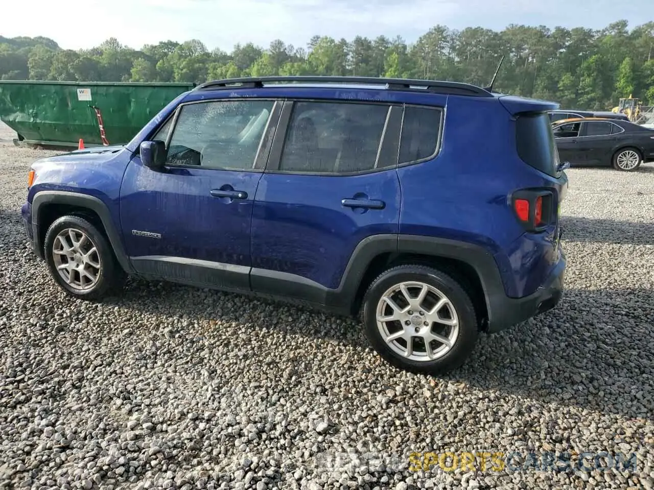 2 Photograph of a damaged car ZACNJABB0KPK85011 JEEP RENEGADE 2019