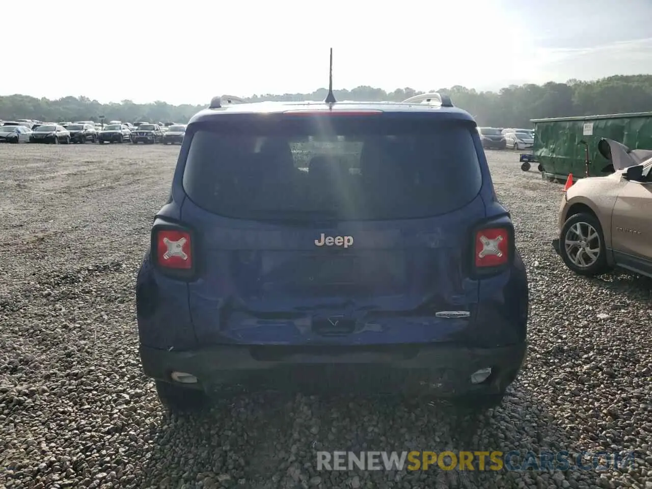 6 Photograph of a damaged car ZACNJABB0KPK85011 JEEP RENEGADE 2019
