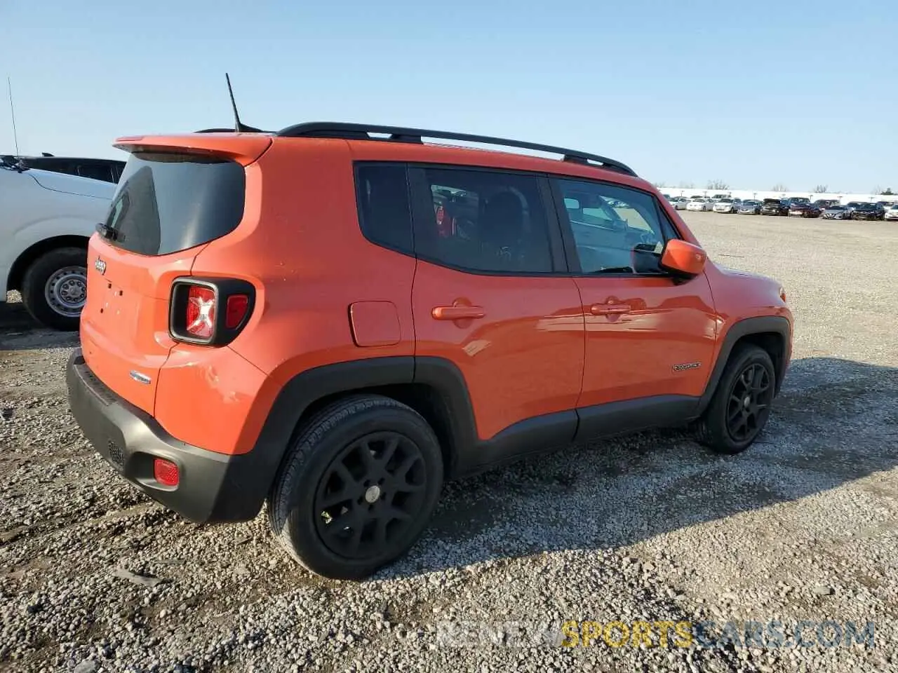 3 Photograph of a damaged car ZACNJABB0KPK87650 JEEP RENEGADE 2019