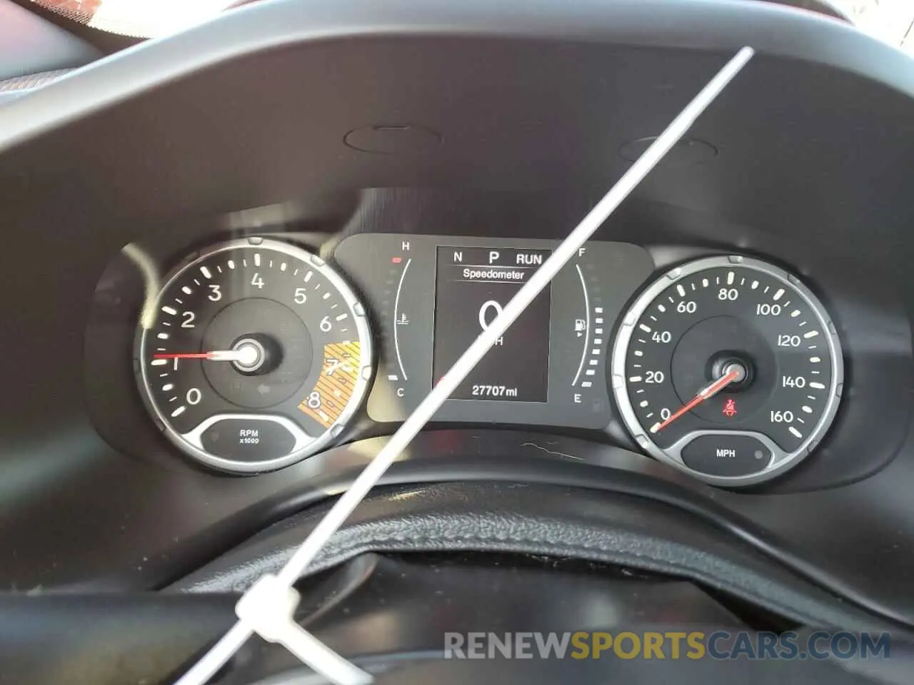 9 Photograph of a damaged car ZACNJABB0KPK87650 JEEP RENEGADE 2019