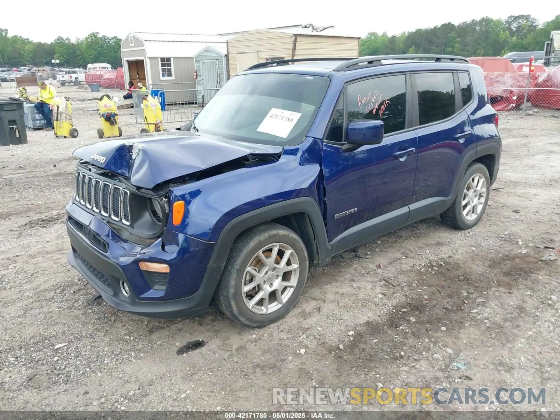 2 Фотография поврежденного автомобиля ZACNJABB1KPK20281 JEEP RENEGADE 2019