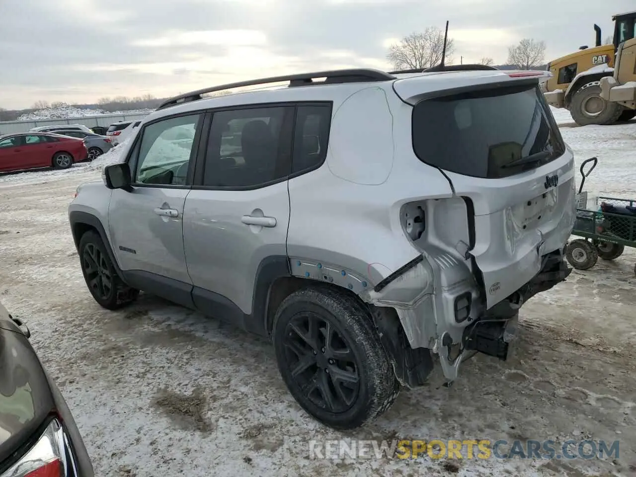 2 Photograph of a damaged car ZACNJABB2KPK01433 JEEP RENEGADE 2019
