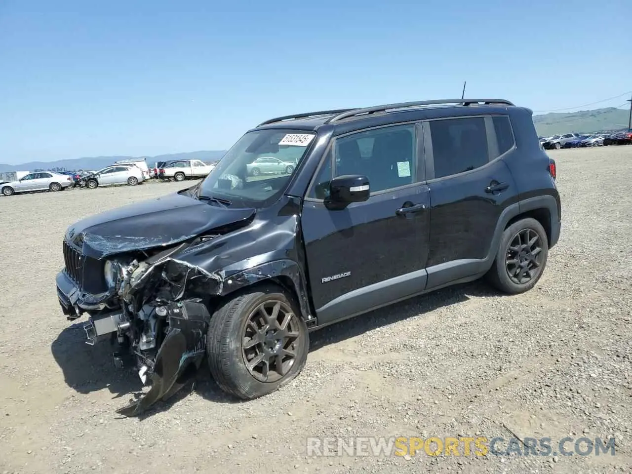 1 Фотография поврежденного автомобиля ZACNJABB2KPK64080 JEEP RENEGADE 2019