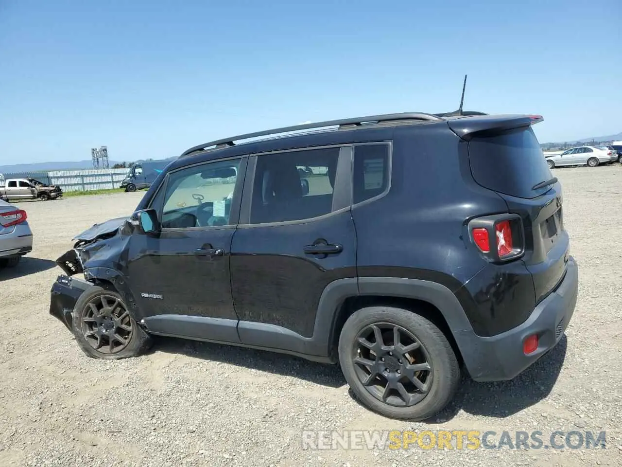 2 Фотография поврежденного автомобиля ZACNJABB2KPK64080 JEEP RENEGADE 2019