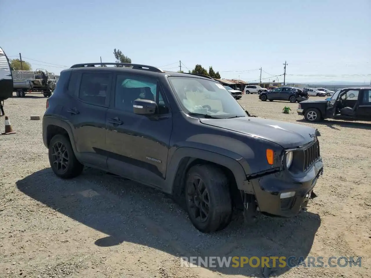 4 Фотография поврежденного автомобиля ZACNJABB2KPK64080 JEEP RENEGADE 2019