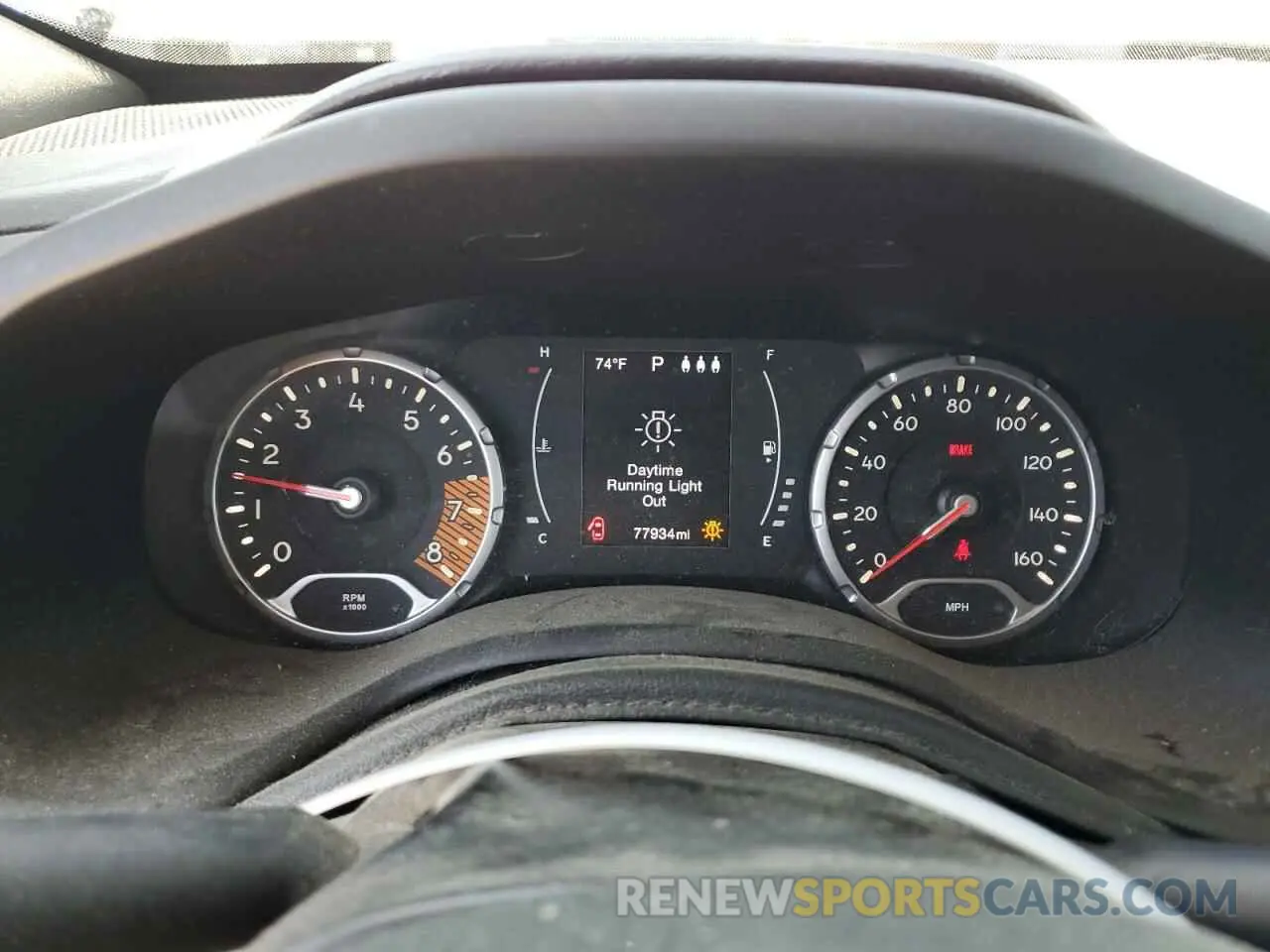 9 Photograph of a damaged car ZACNJABB4KPJ77846 JEEP RENEGADE 2019
