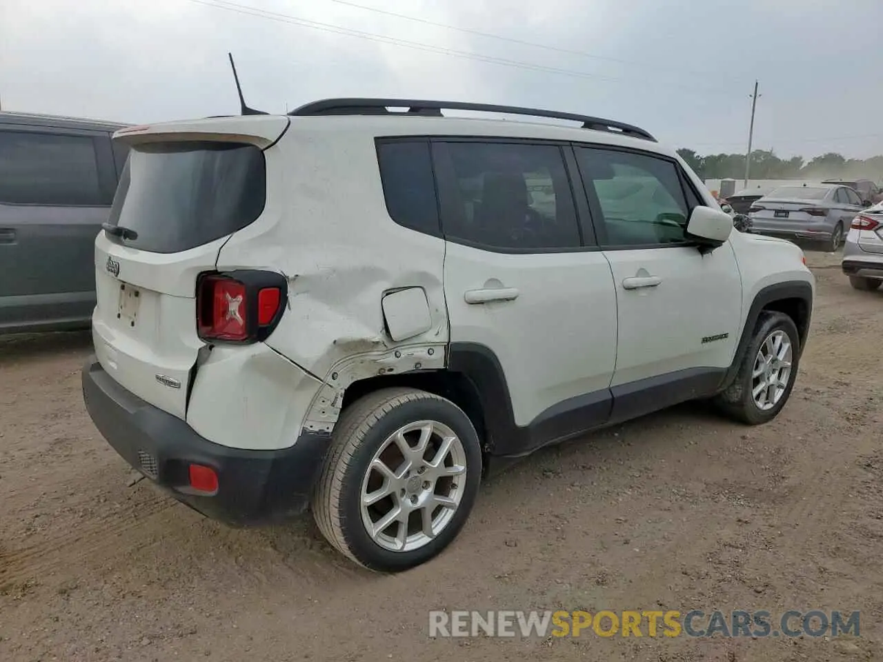 3 Фотография поврежденного автомобиля ZACNJABB4KPK01448 JEEP RENEGADE 2019