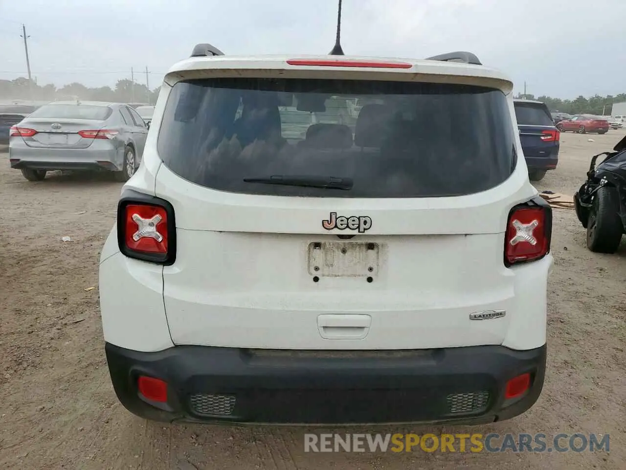 6 Фотография поврежденного автомобиля ZACNJABB4KPK01448 JEEP RENEGADE 2019