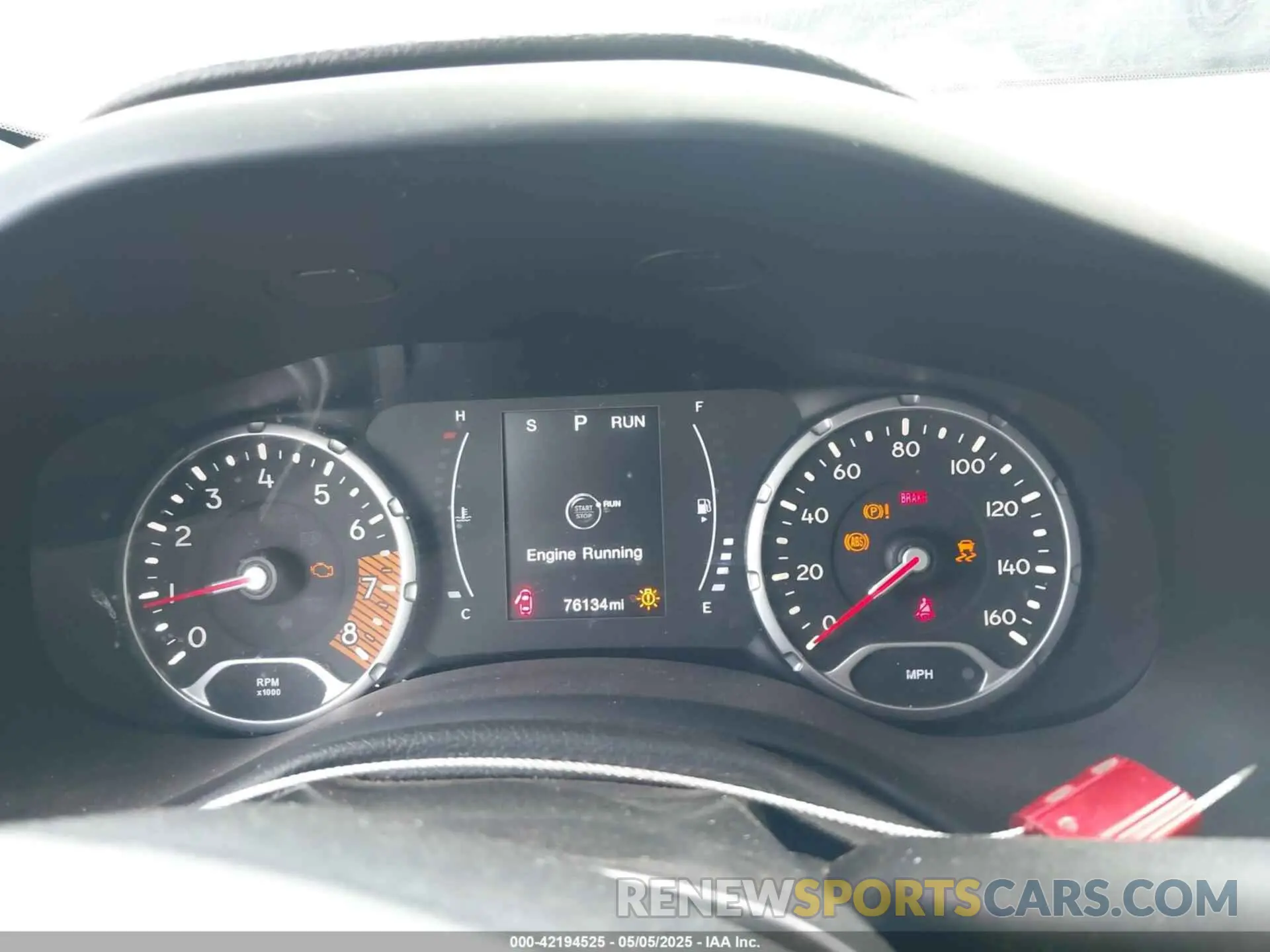 7 Photograph of a damaged car ZACNJABB4KPK48494 JEEP RENEGADE 2019