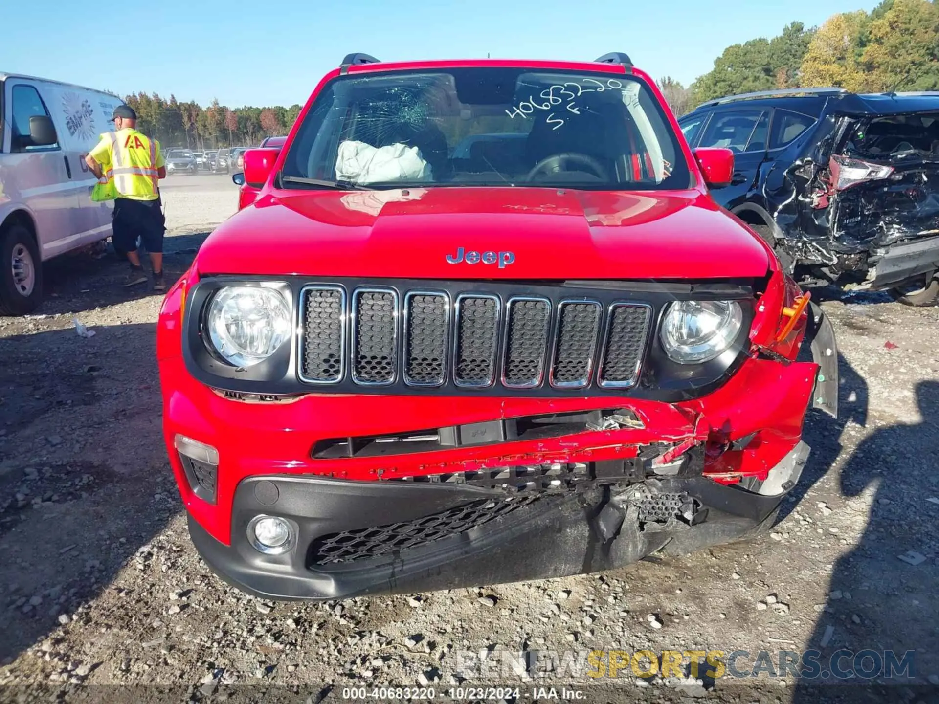 11 Photograph of a damaged car ZACNJABB4KPK91619 JEEP RENEGADE 2019