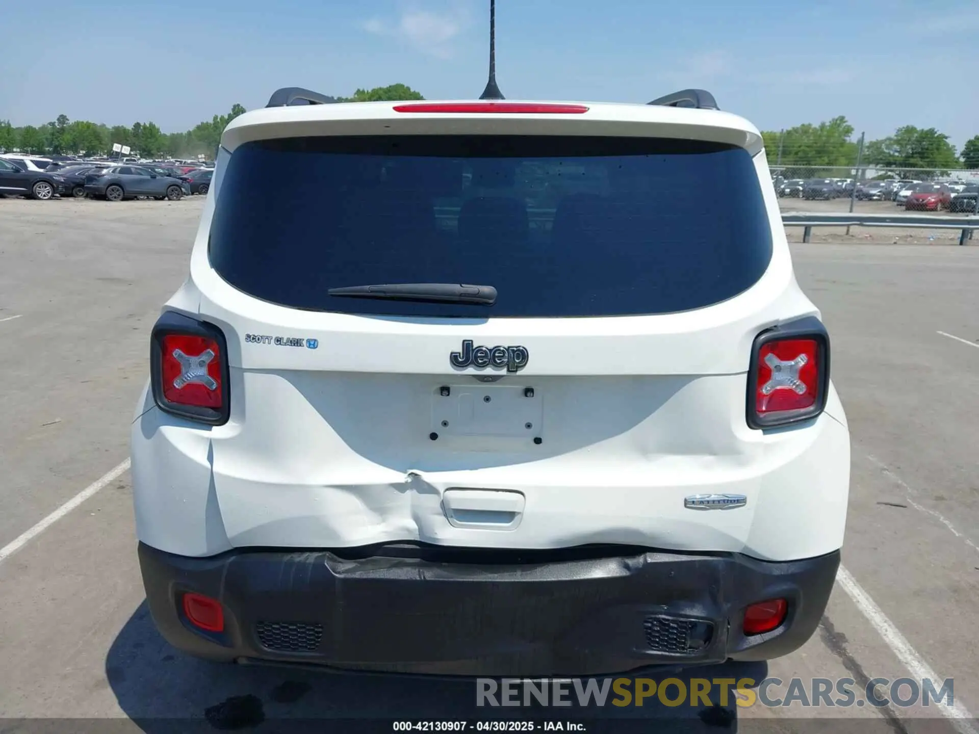 16 Photograph of a damaged car ZACNJABB5KPJ73689 JEEP RENEGADE 2019