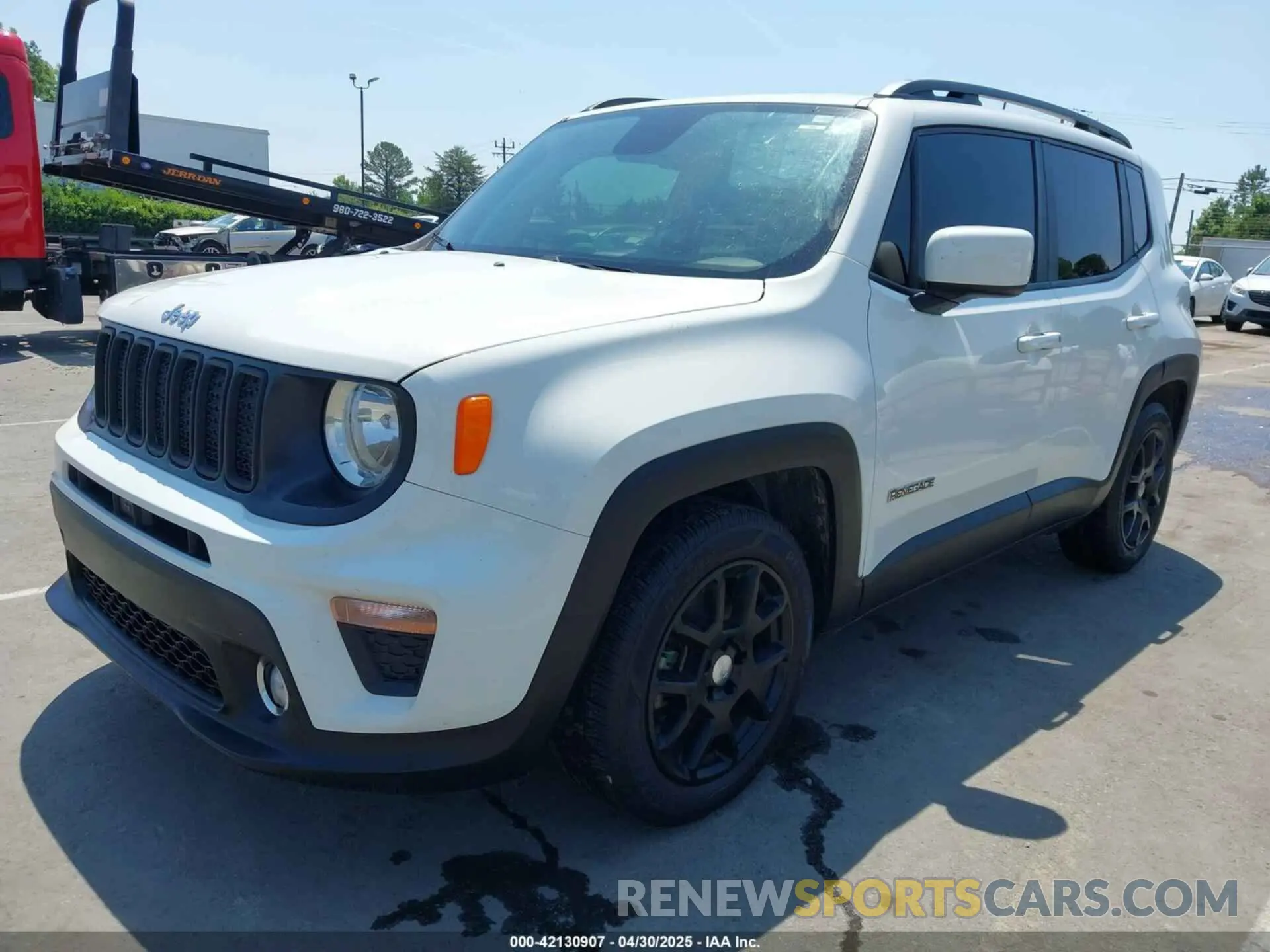 2 Photograph of a damaged car ZACNJABB5KPJ73689 JEEP RENEGADE 2019