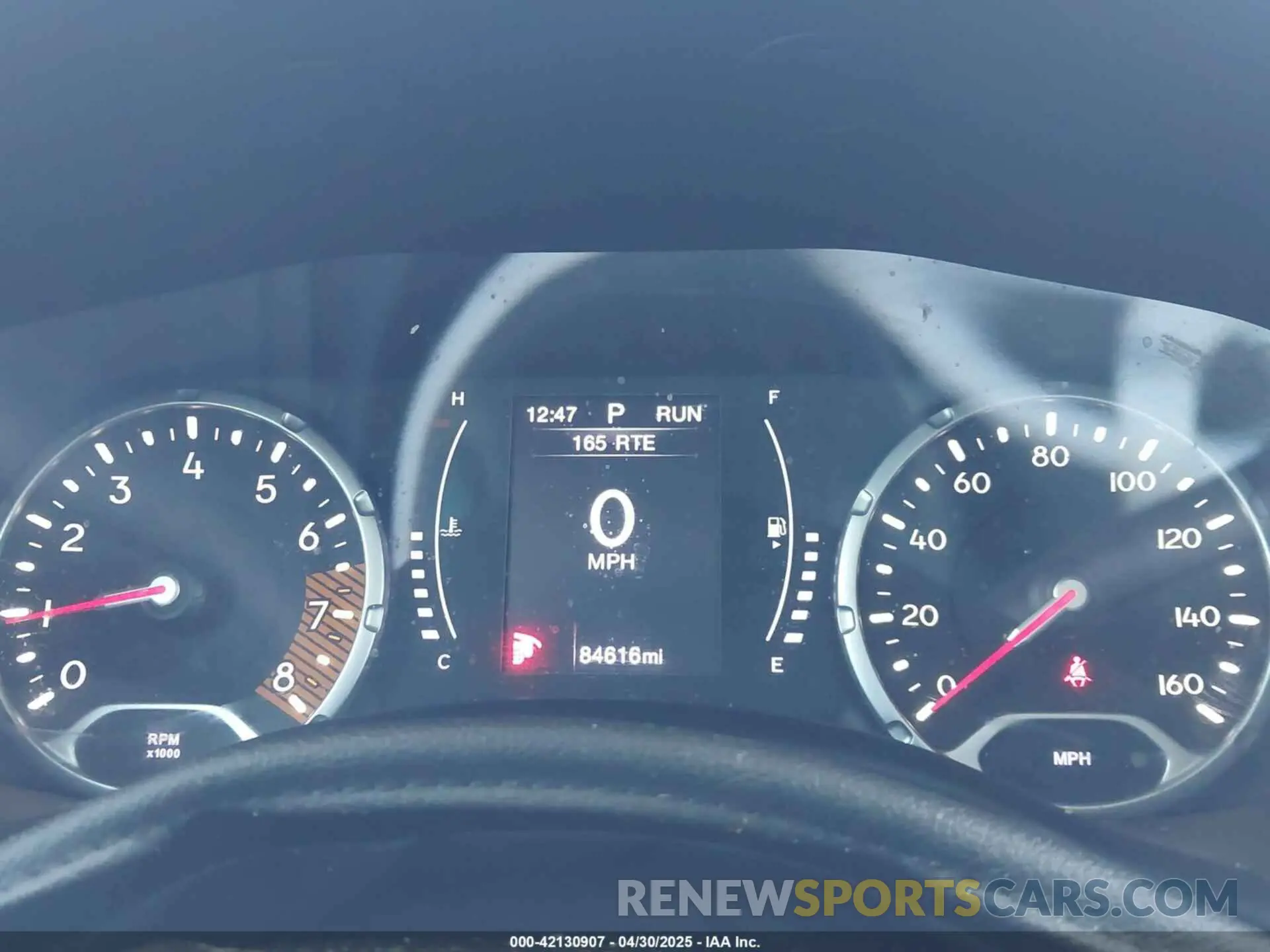 7 Photograph of a damaged car ZACNJABB5KPJ73689 JEEP RENEGADE 2019