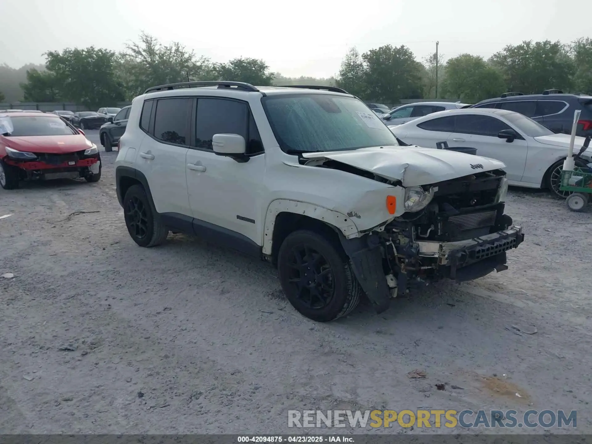 1 Photograph of a damaged car ZACNJABB5KPK23491 JEEP RENEGADE 2019