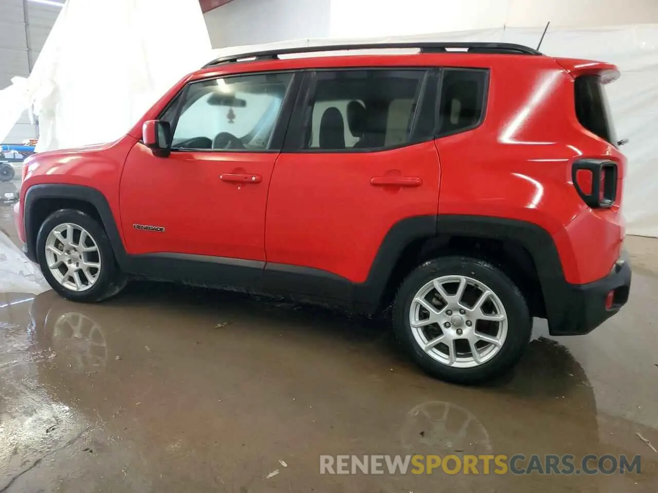 2 Photograph of a damaged car ZACNJABB5KPK75980 JEEP RENEGADE 2019