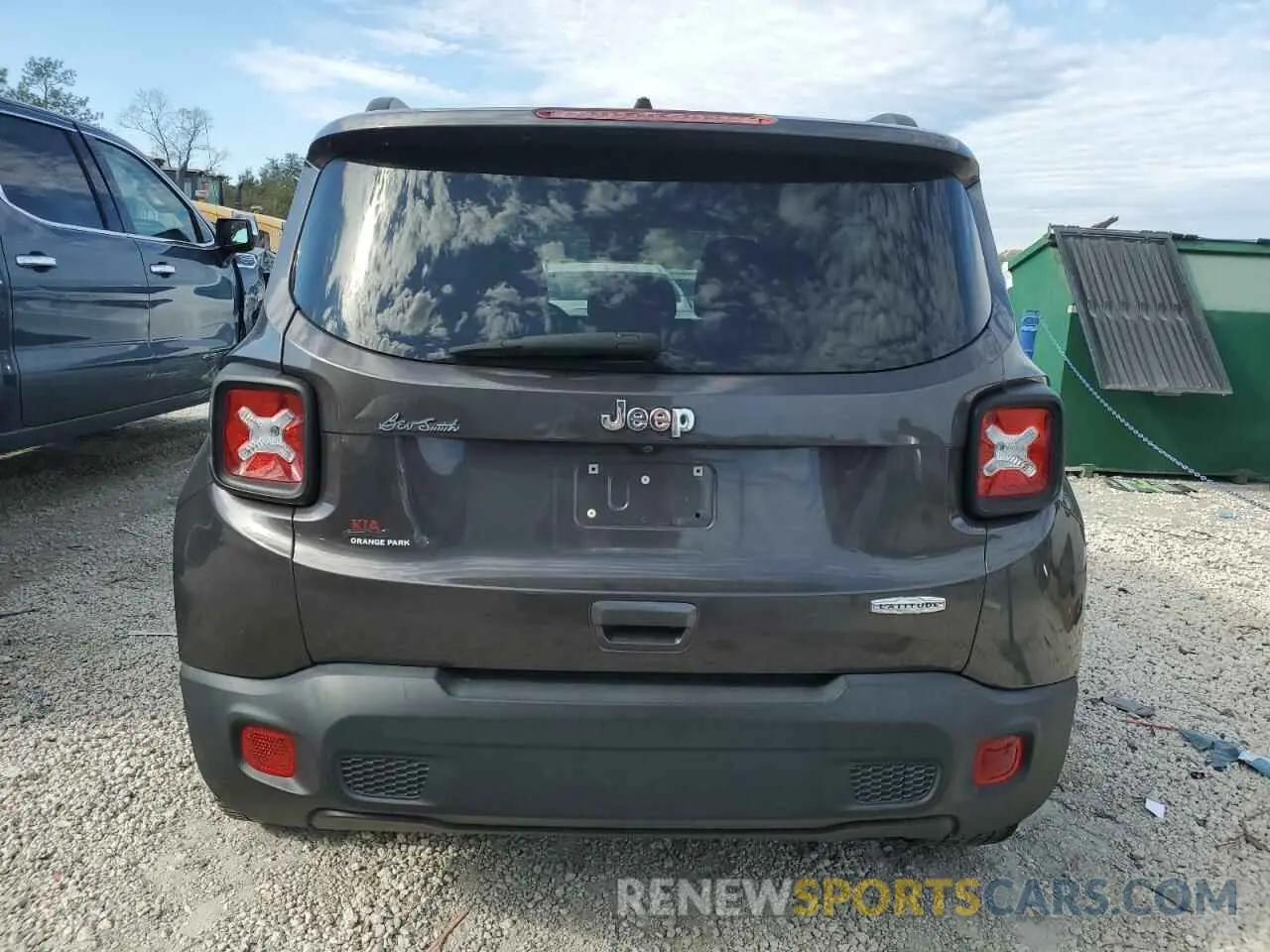 6 Фотография поврежденного автомобиля ZACNJABB7KPJ74780 JEEP RENEGADE 2019