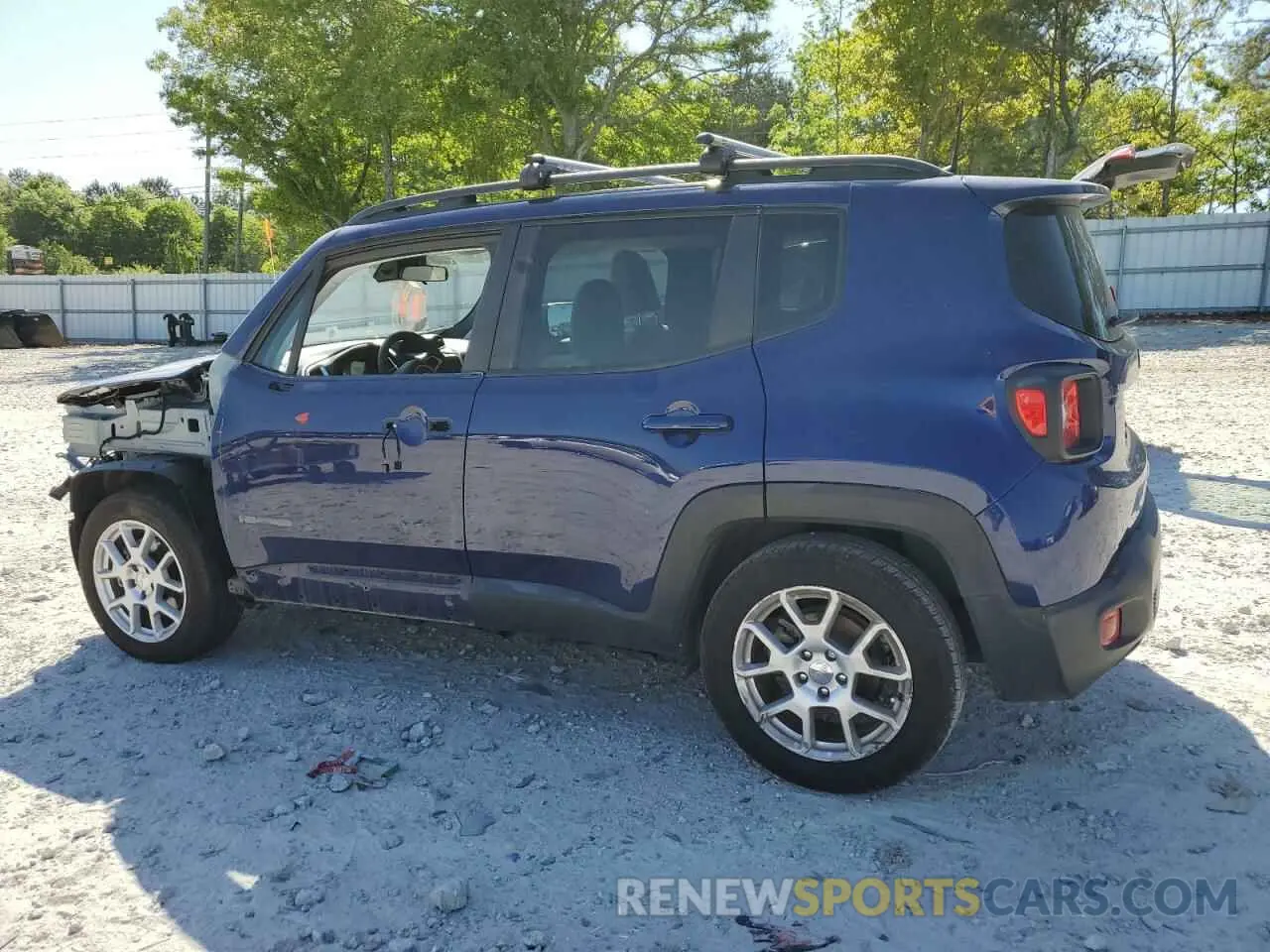 2 Photograph of a damaged car ZACNJABB7KPK08362 JEEP RENEGADE 2019