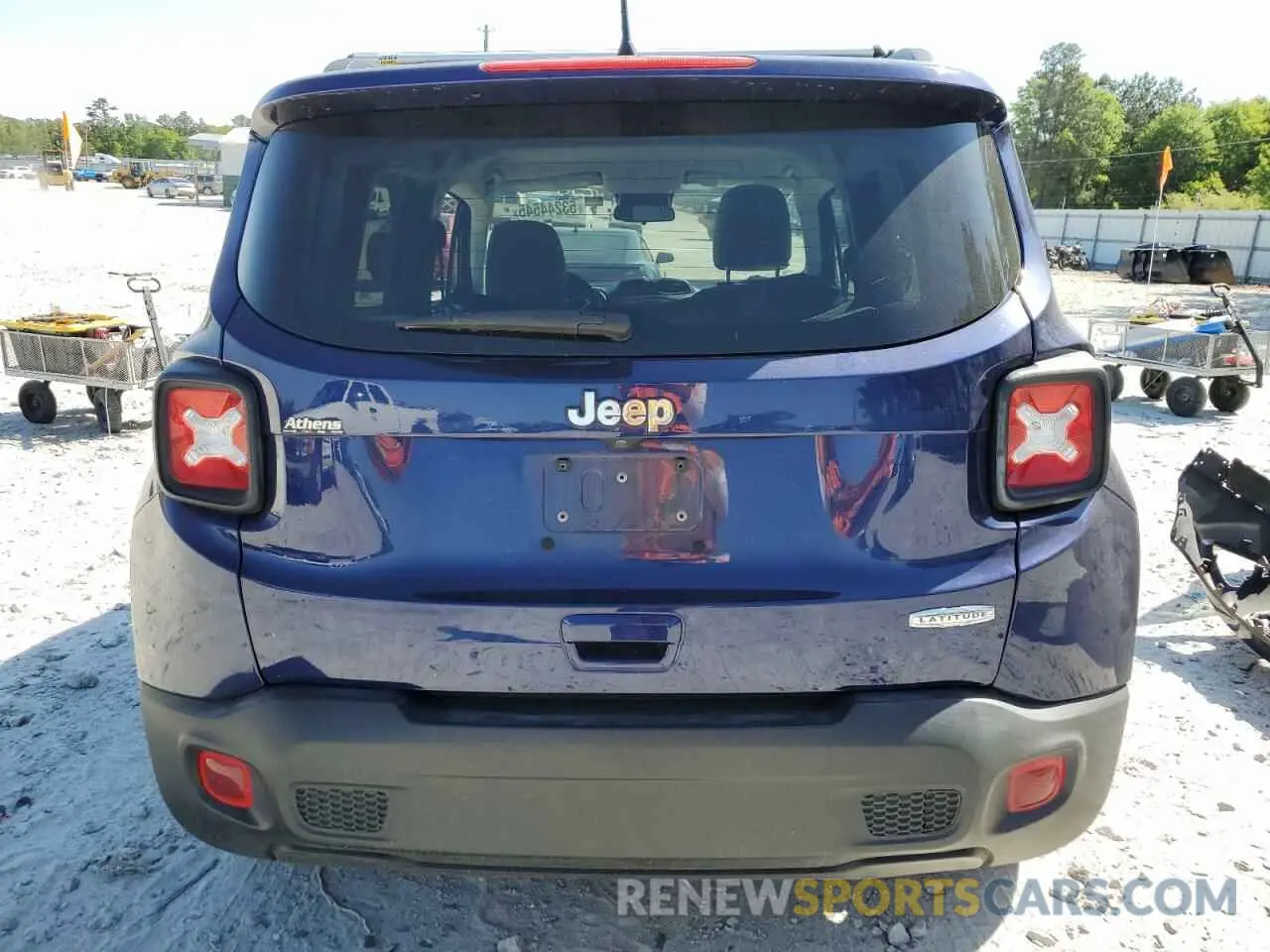 6 Photograph of a damaged car ZACNJABB7KPK08362 JEEP RENEGADE 2019