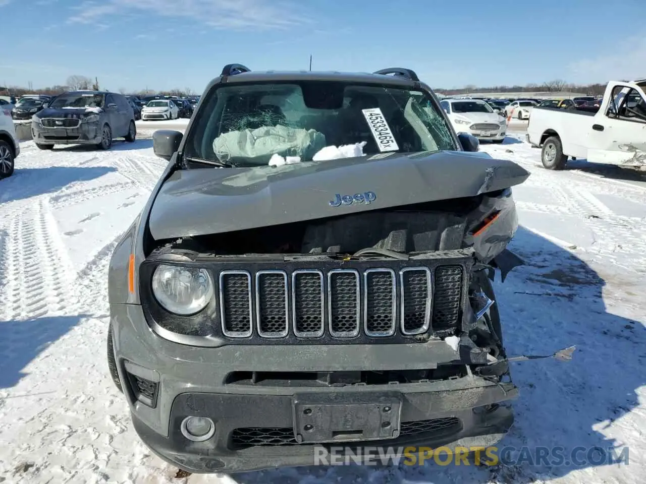 5 Фотография поврежденного автомобиля ZACNJABB7KPK61028 JEEP RENEGADE 2019