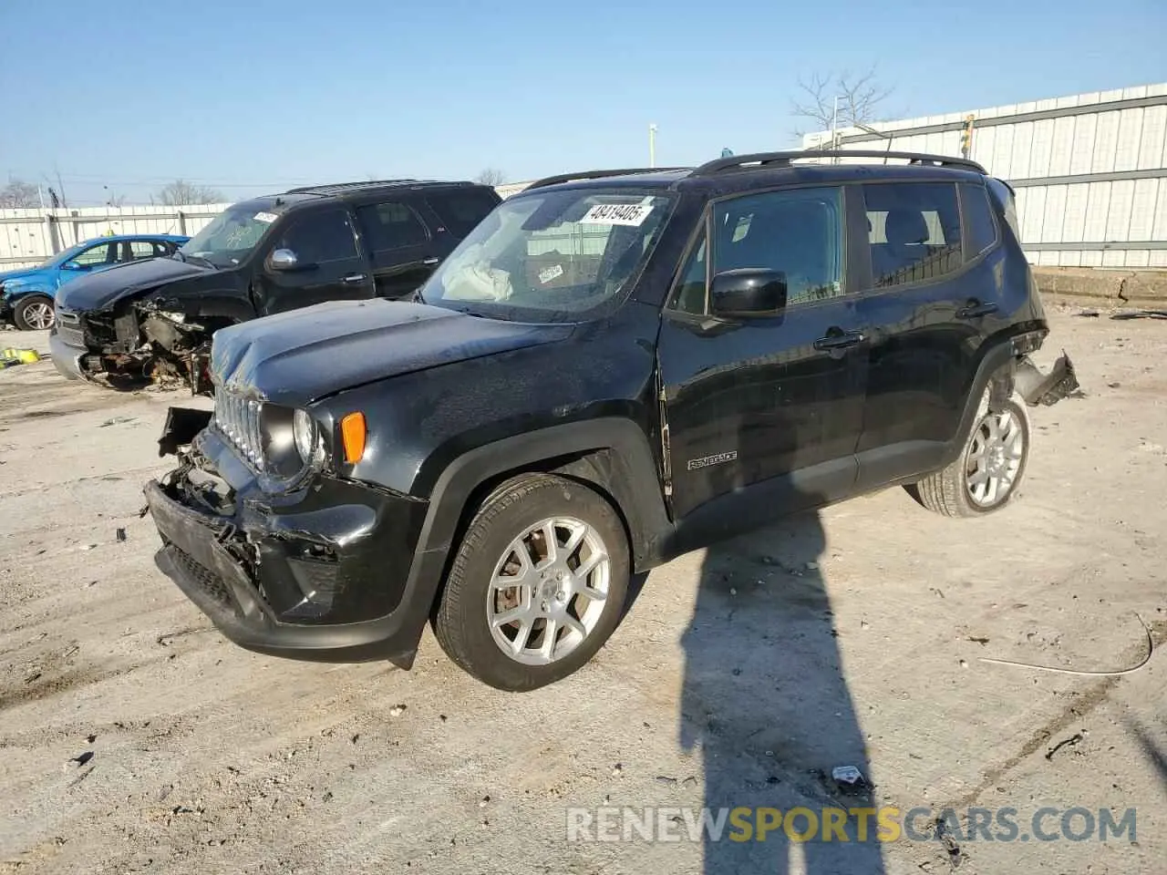 1 Фотография поврежденного автомобиля ZACNJABB7KPK81893 JEEP RENEGADE 2019