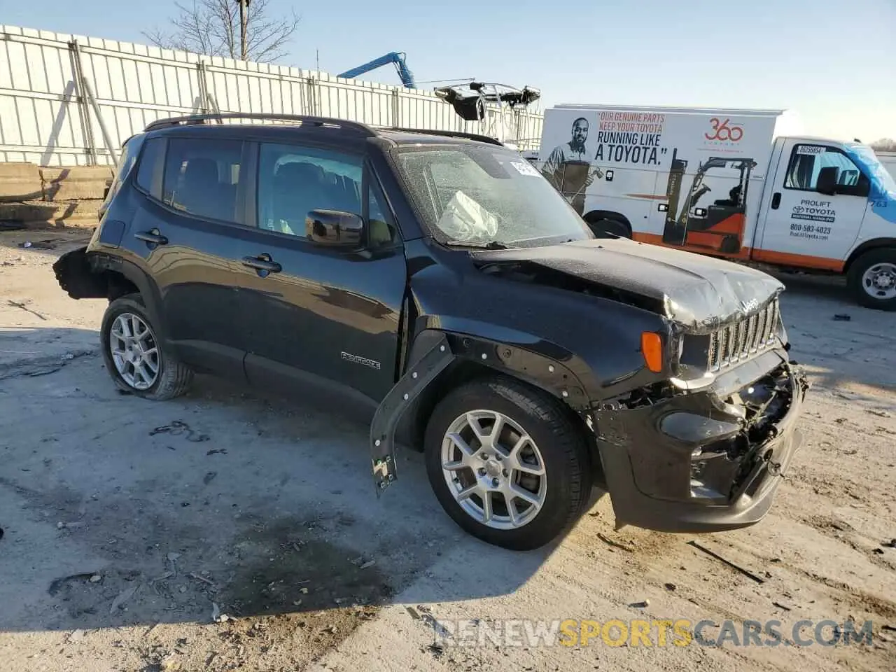 4 Фотография поврежденного автомобиля ZACNJABB7KPK81893 JEEP RENEGADE 2019