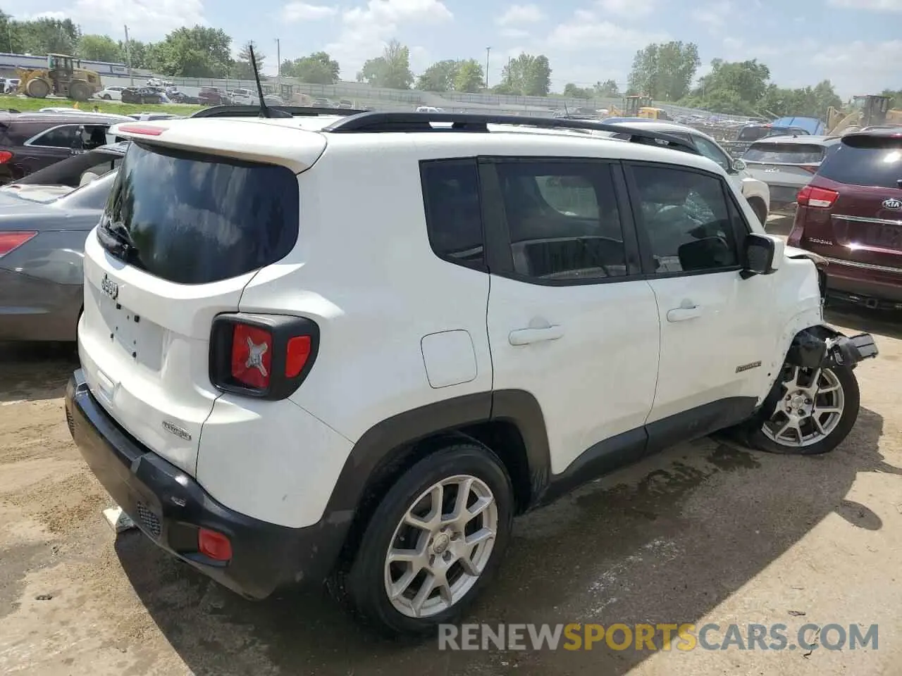 3 Фотография поврежденного автомобиля ZACNJABB9KPK23025 JEEP RENEGADE 2019
