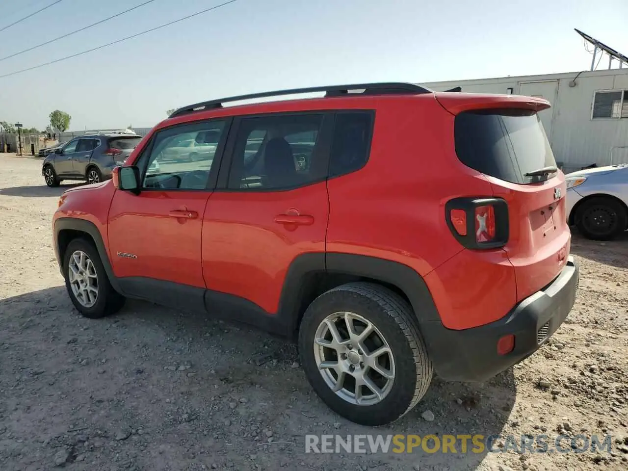 2 Photograph of a damaged car ZACNJABB9KPK25499 JEEP RENEGADE 2019