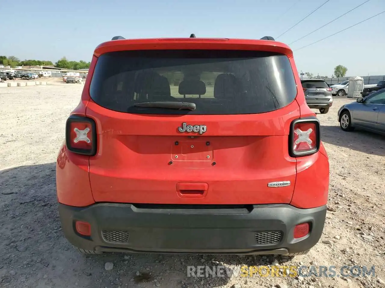 6 Photograph of a damaged car ZACNJABB9KPK25499 JEEP RENEGADE 2019