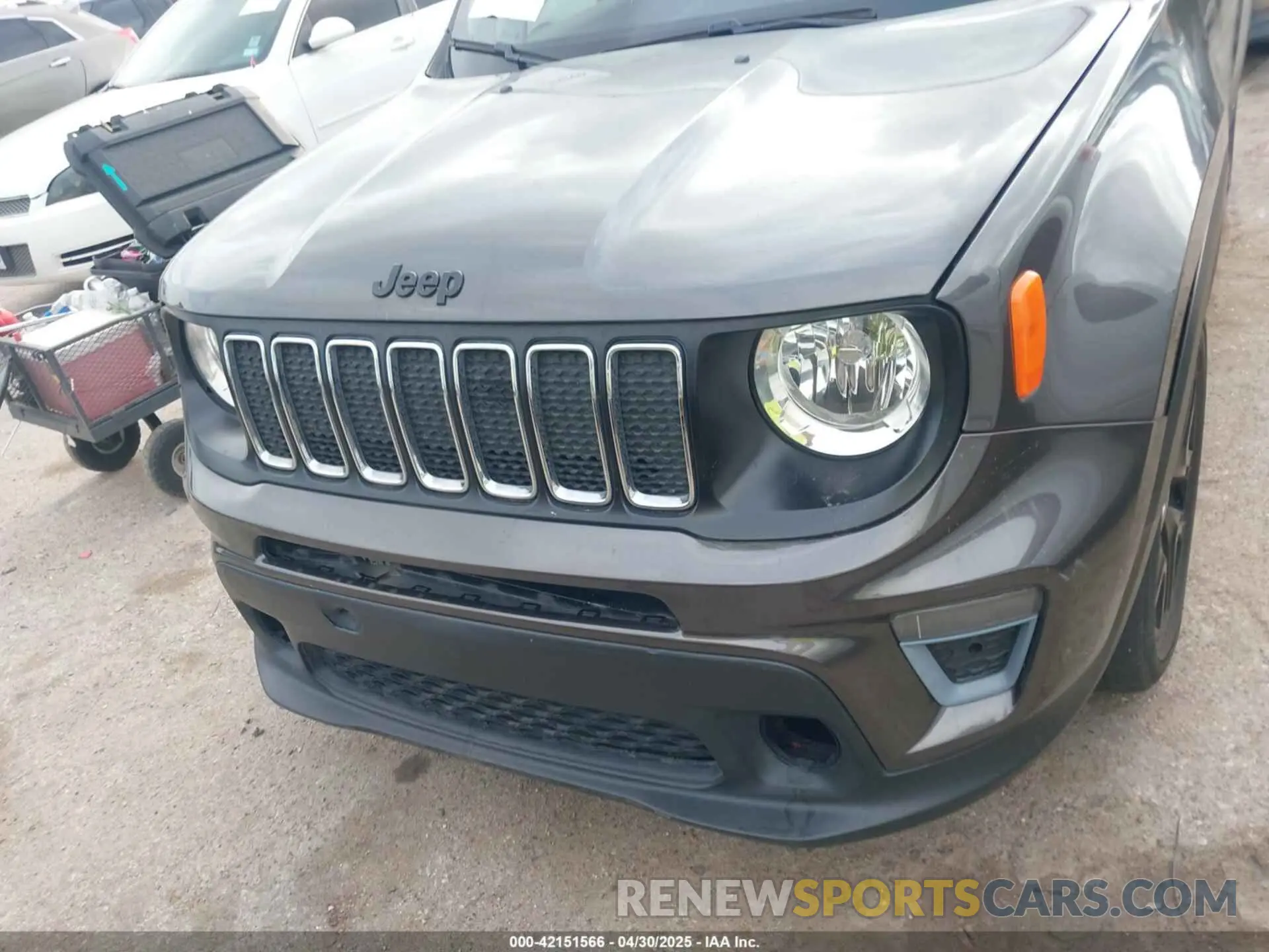 6 Photograph of a damaged car ZACNJABBXKPJ76703 JEEP RENEGADE 2019