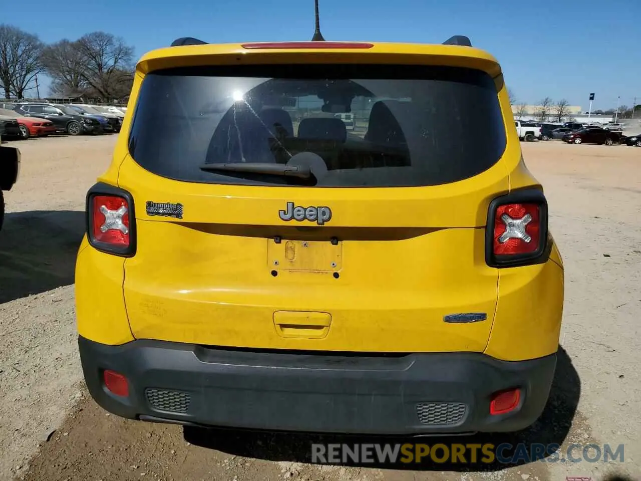 6 Фотография поврежденного автомобиля ZACNJABBXKPJ77768 JEEP RENEGADE 2019