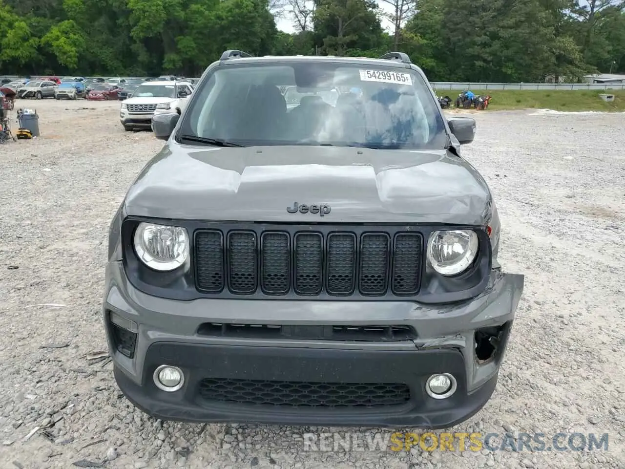 5 Photograph of a damaged car ZACNJABBXKPK42652 JEEP RENEGADE 2019