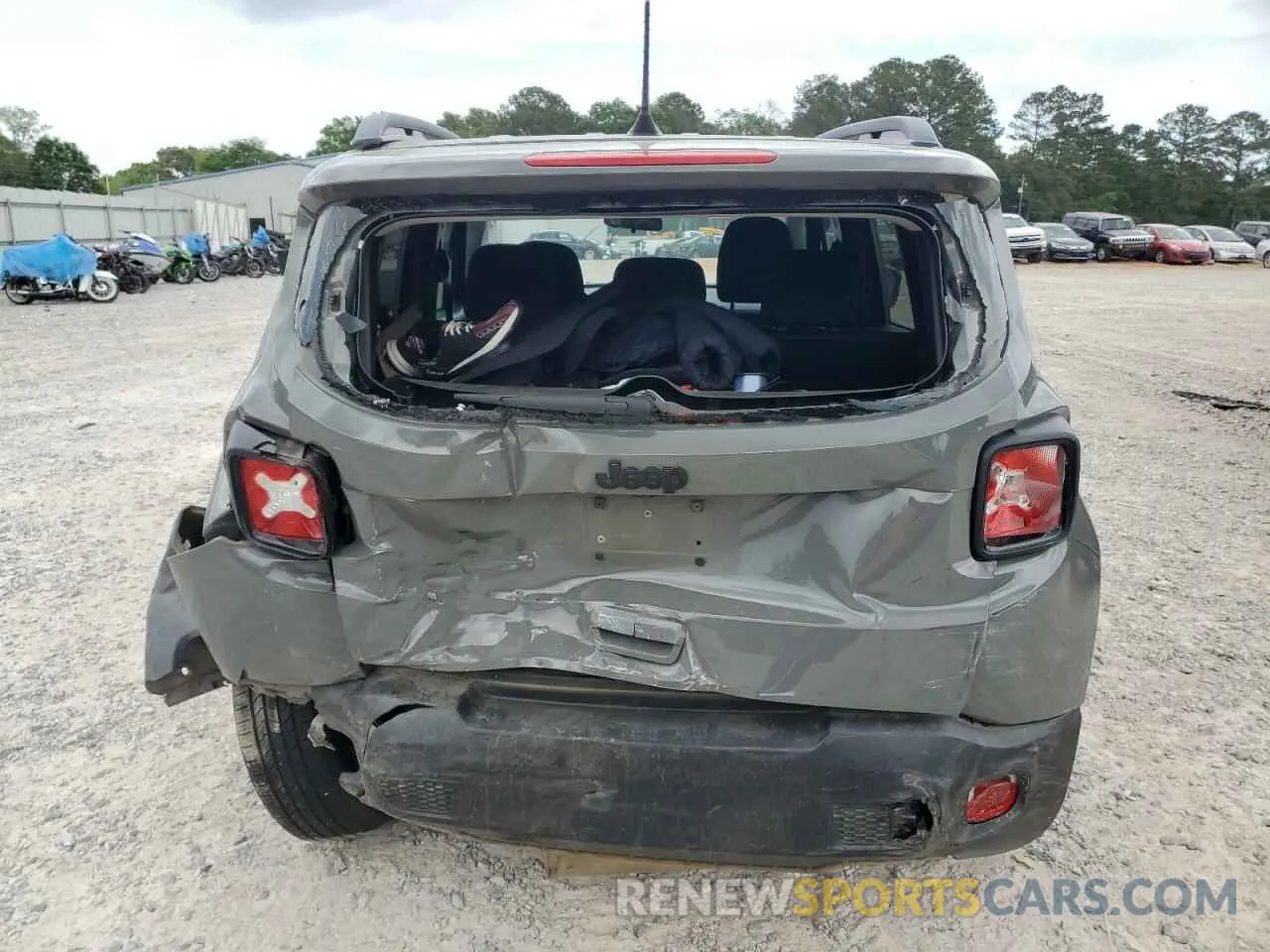 6 Photograph of a damaged car ZACNJABBXKPK42652 JEEP RENEGADE 2019