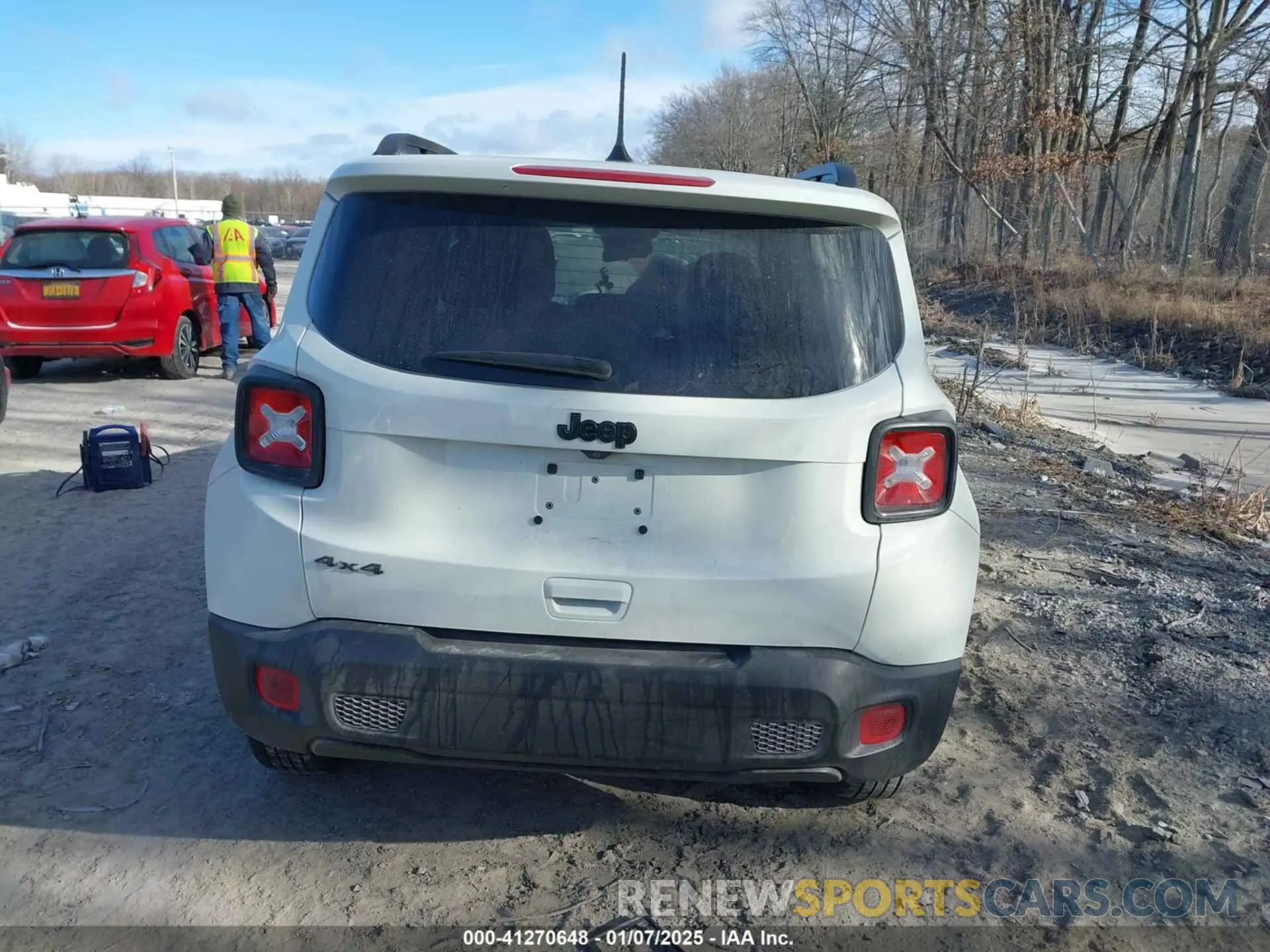 16 Photograph of a damaged car ZACNJBAB0KPK92953 JEEP RENEGADE 2019
