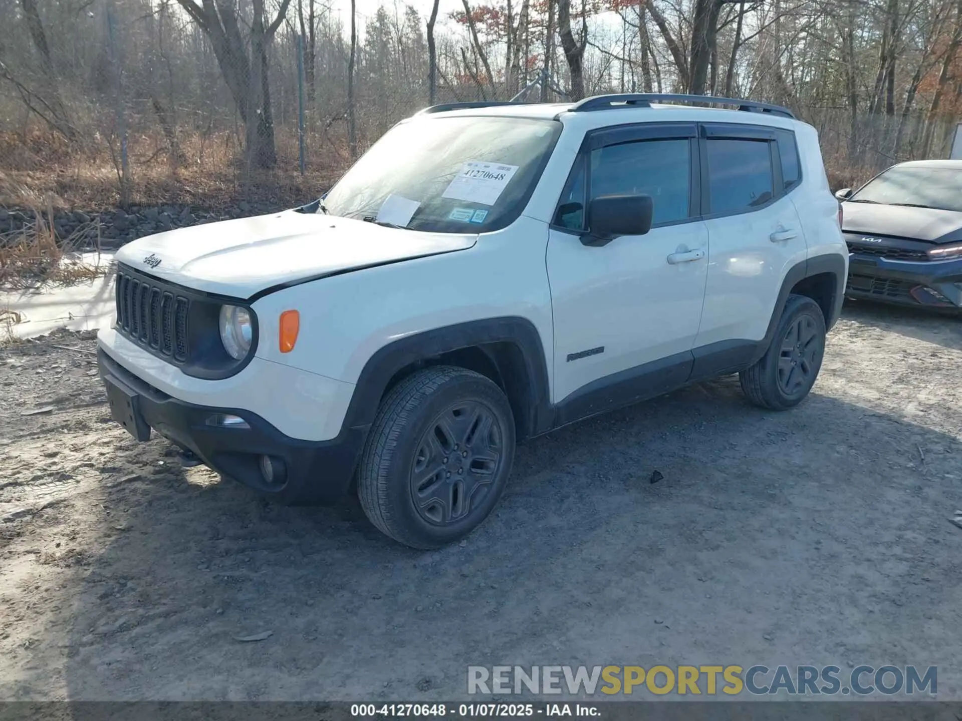 2 Photograph of a damaged car ZACNJBAB0KPK92953 JEEP RENEGADE 2019