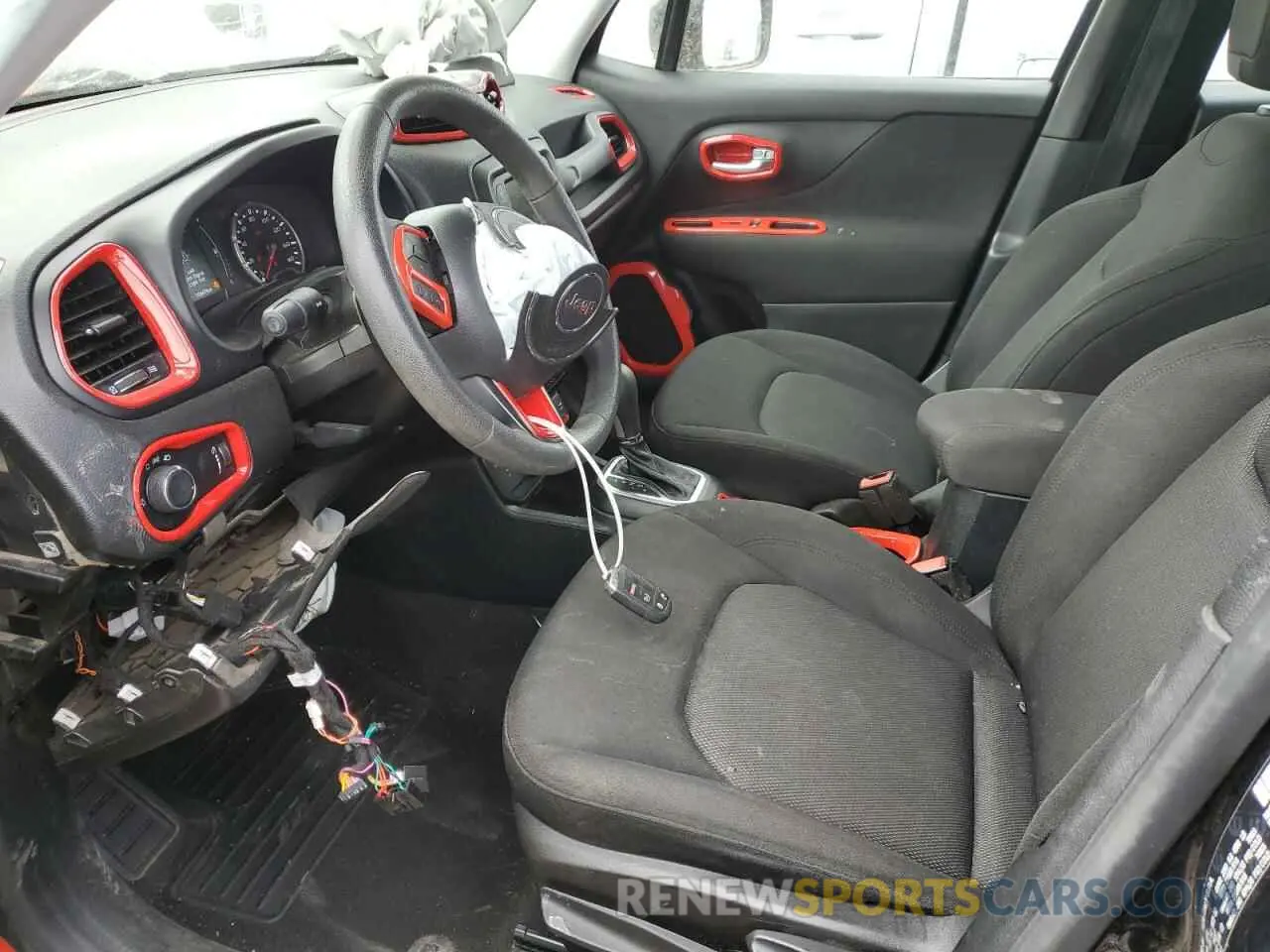 7 Фотография поврежденного автомобиля ZACNJBAB1KPJ91596 JEEP RENEGADE 2019