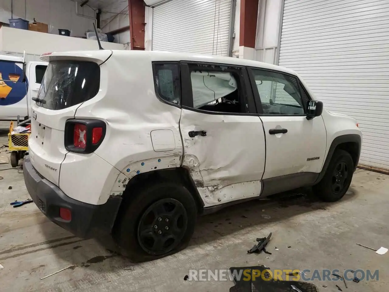3 Фотография поврежденного автомобиля ZACNJBAB1KPK50551 JEEP RENEGADE 2019