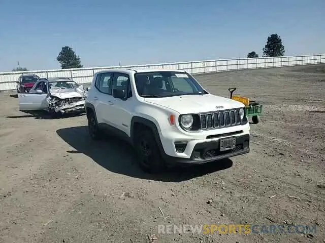 14 Photograph of a damaged car ZACNJBAB2KPK56200 JEEP RENEGADE 2019