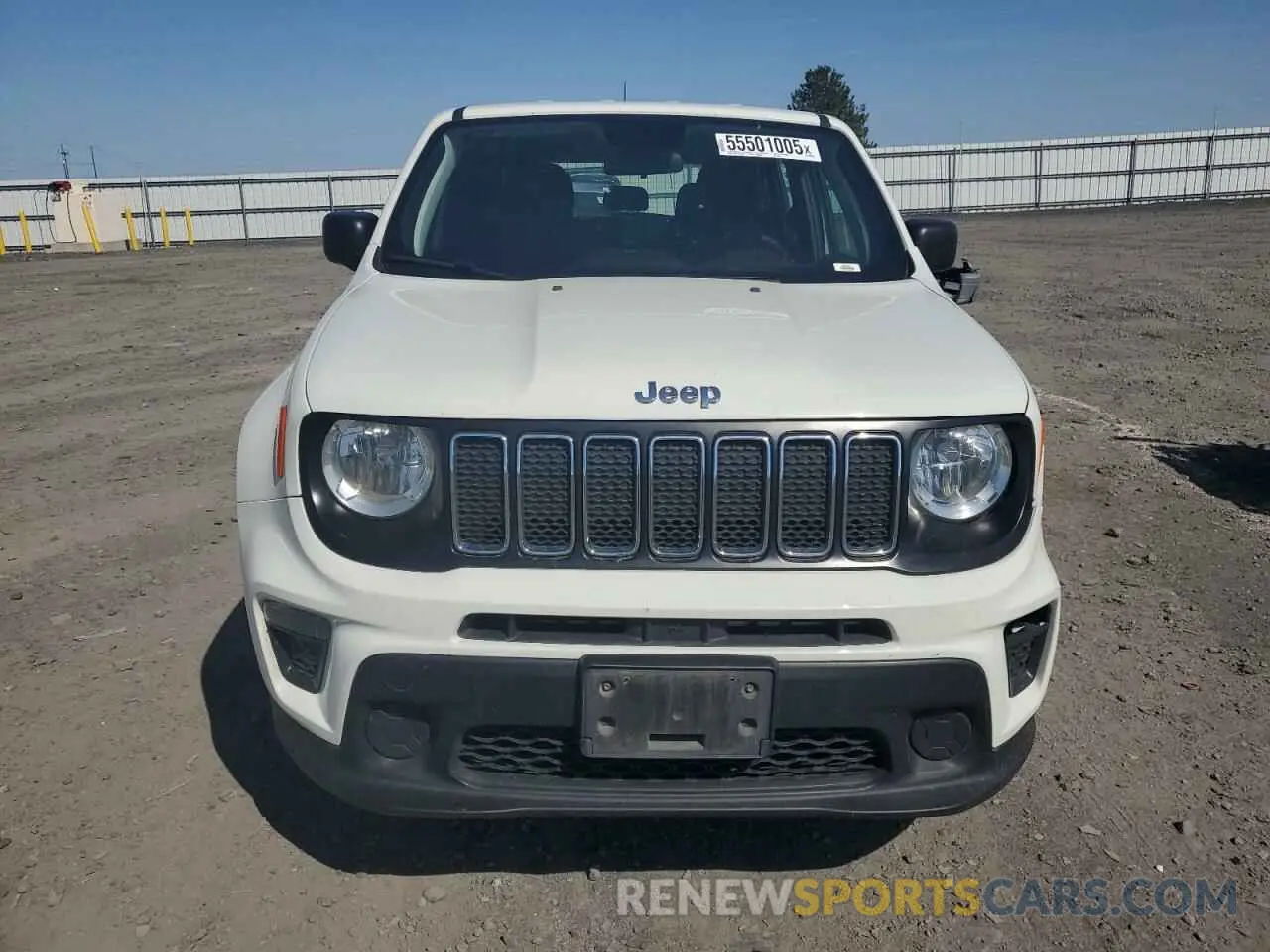 5 Photograph of a damaged car ZACNJBAB2KPK56200 JEEP RENEGADE 2019
