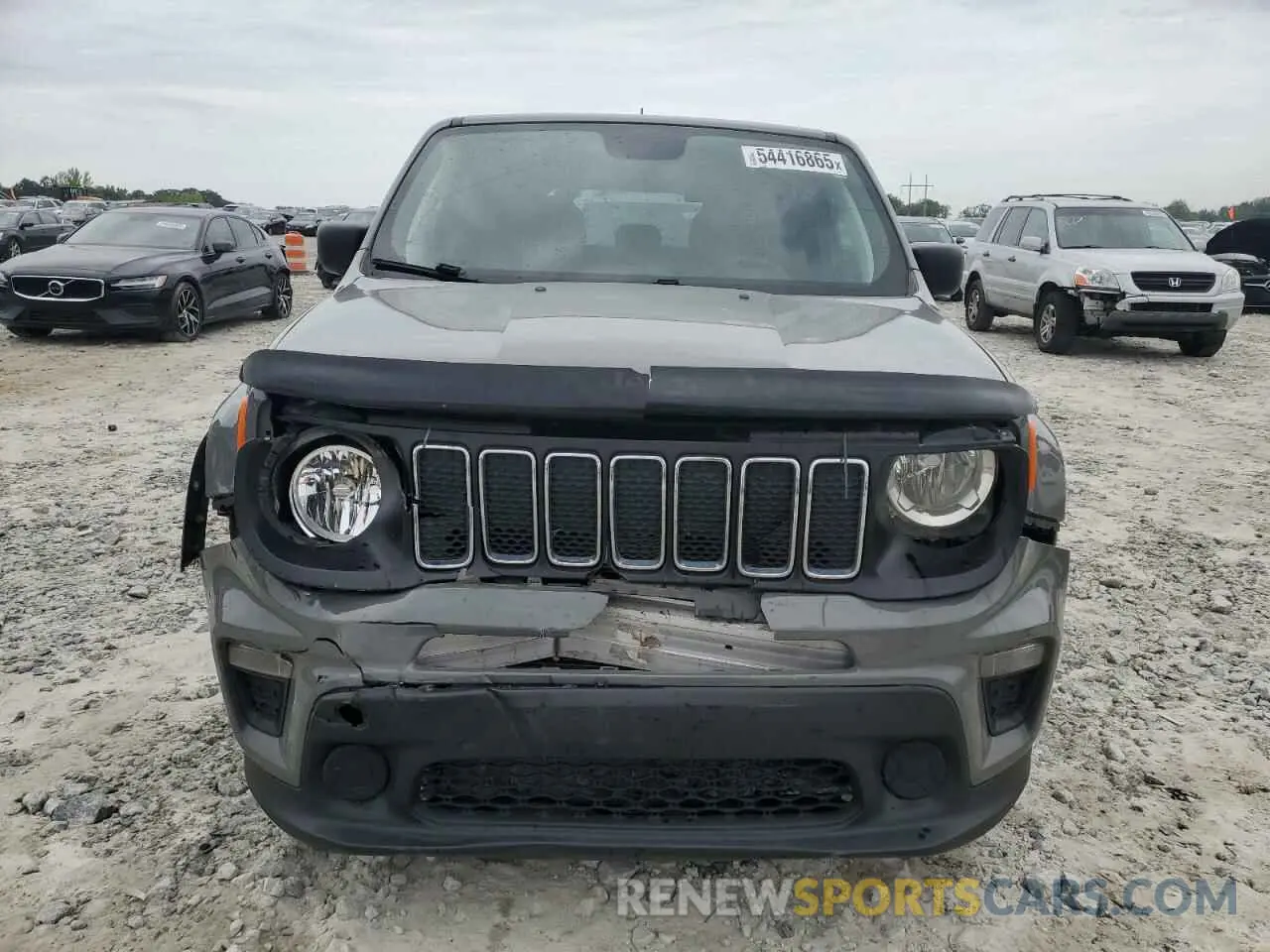 5 Photograph of a damaged car ZACNJBAB3KPK37977 JEEP RENEGADE 2019
