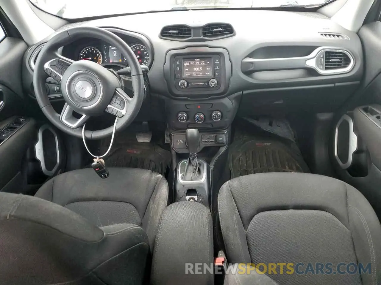 8 Photograph of a damaged car ZACNJBAB3KPK37977 JEEP RENEGADE 2019