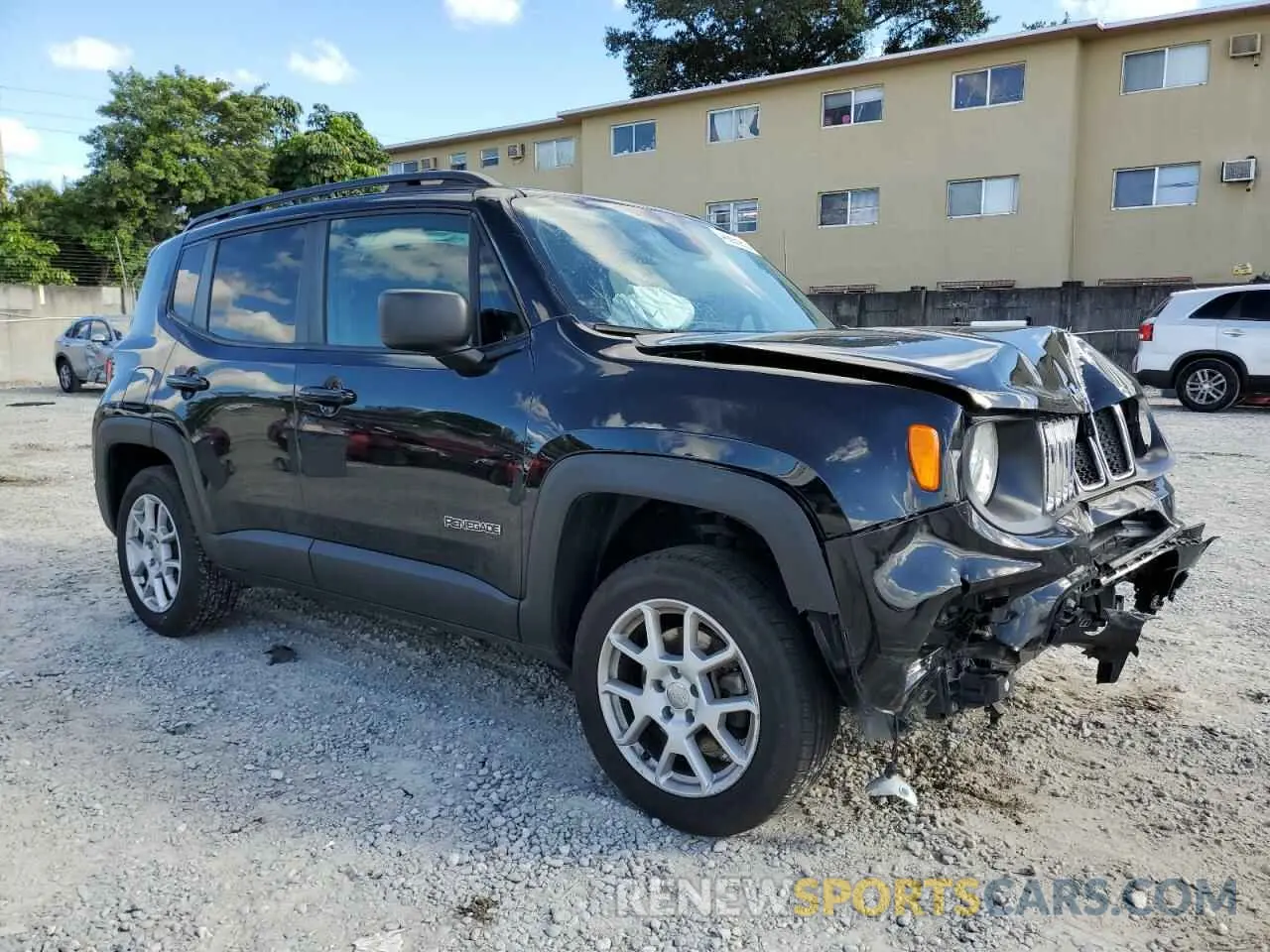 4 Фотография поврежденного автомобиля ZACNJBAB4KPJ73304 JEEP RENEGADE 2019