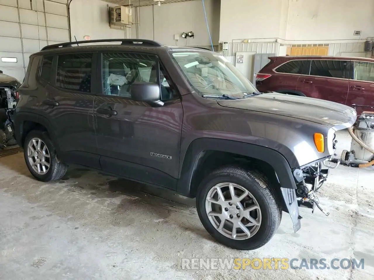 4 Photograph of a damaged car ZACNJBAB6KPK00521 JEEP RENEGADE 2019