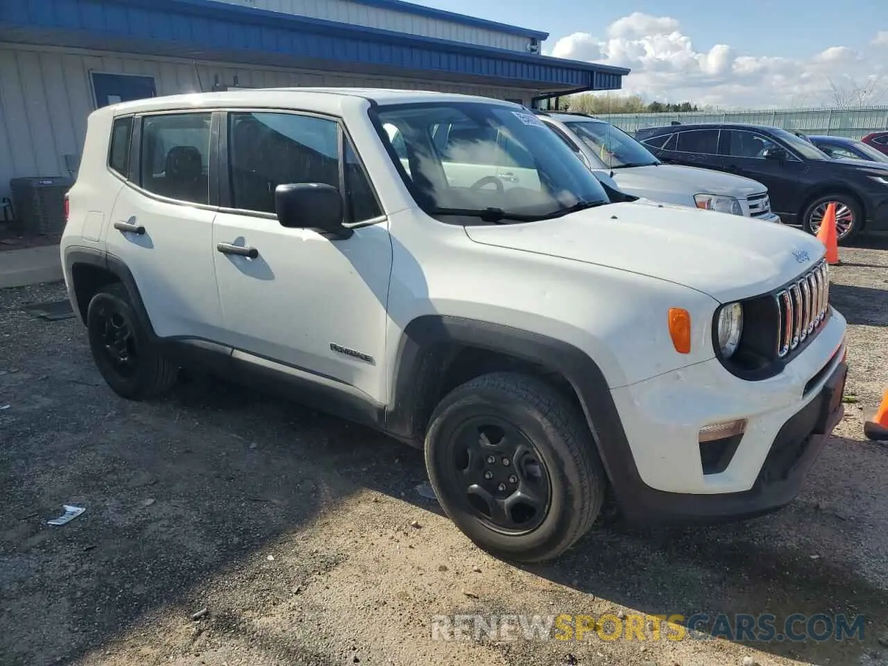 4 Photograph of a damaged car ZACNJBABXKPJ76546 JEEP RENEGADE 2019