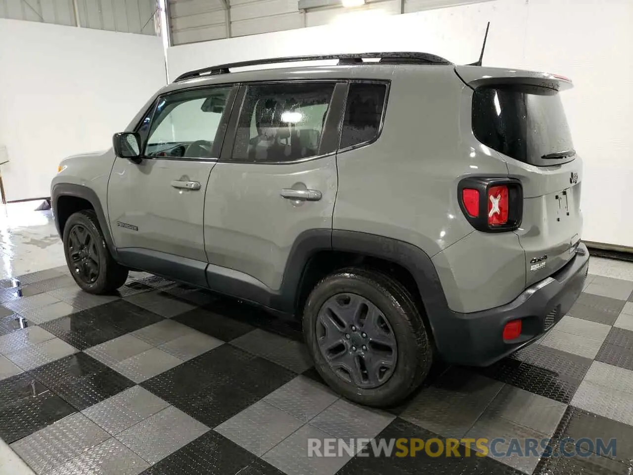 2 Photograph of a damaged car ZACNJBABXKPK61726 JEEP RENEGADE 2019